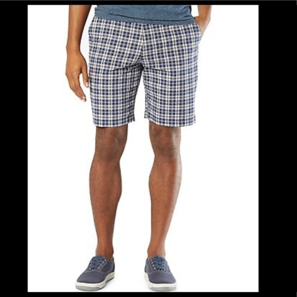 🧢 DOCKERS Cotton Plaid Shorts 🧢 - Picture 2 of 9